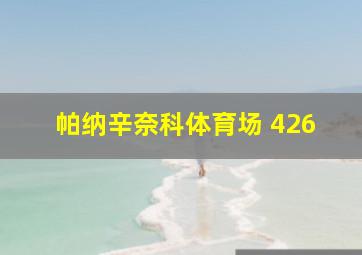 帕纳辛奈科体育场 426